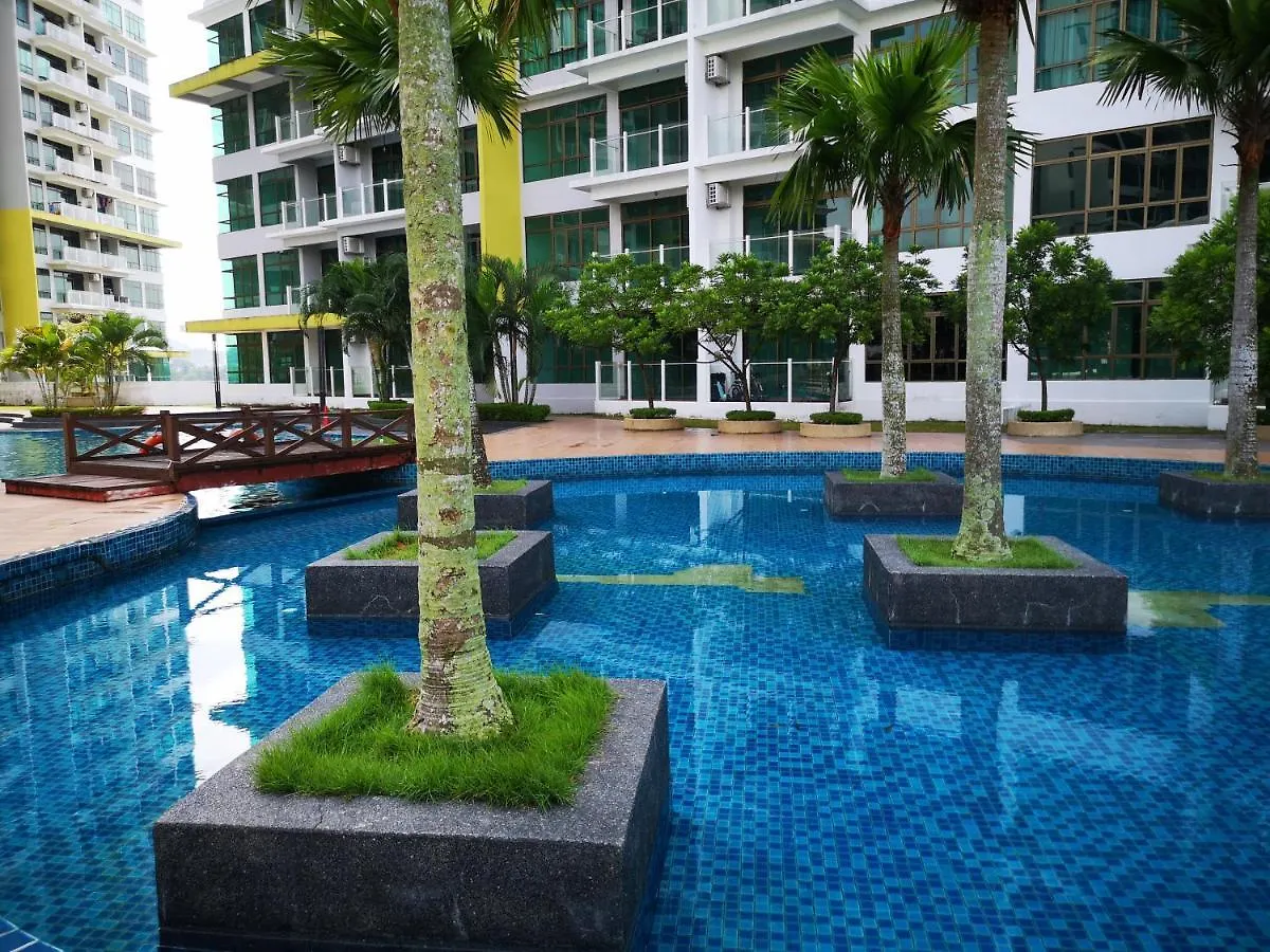 아파트 Parc Regency Green Homestay By Easyhomestay 조호르 바루